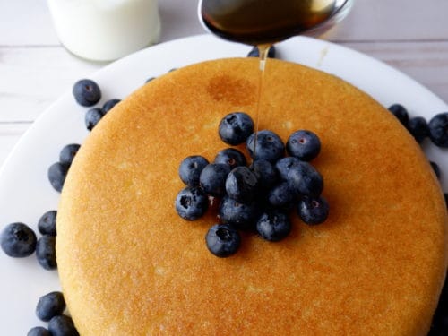 Fluffy Rice Cooker Pancakes - Dummy in the Kitchen